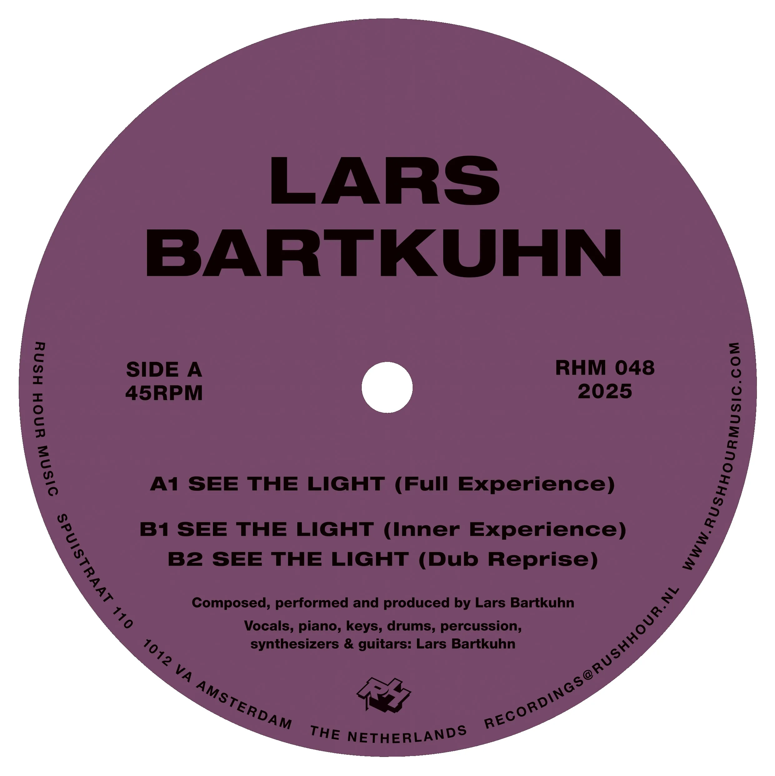 Lars Bartkuhn - See The Light : 12inch