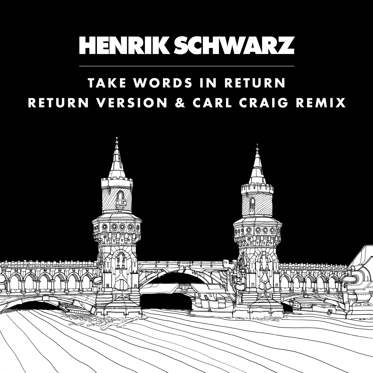 henrik schwarz - take words in return, c2 vocal remix(2025 repress) : 12inch
