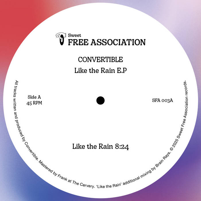 Convertible - Like The Rain Ep : 12inch