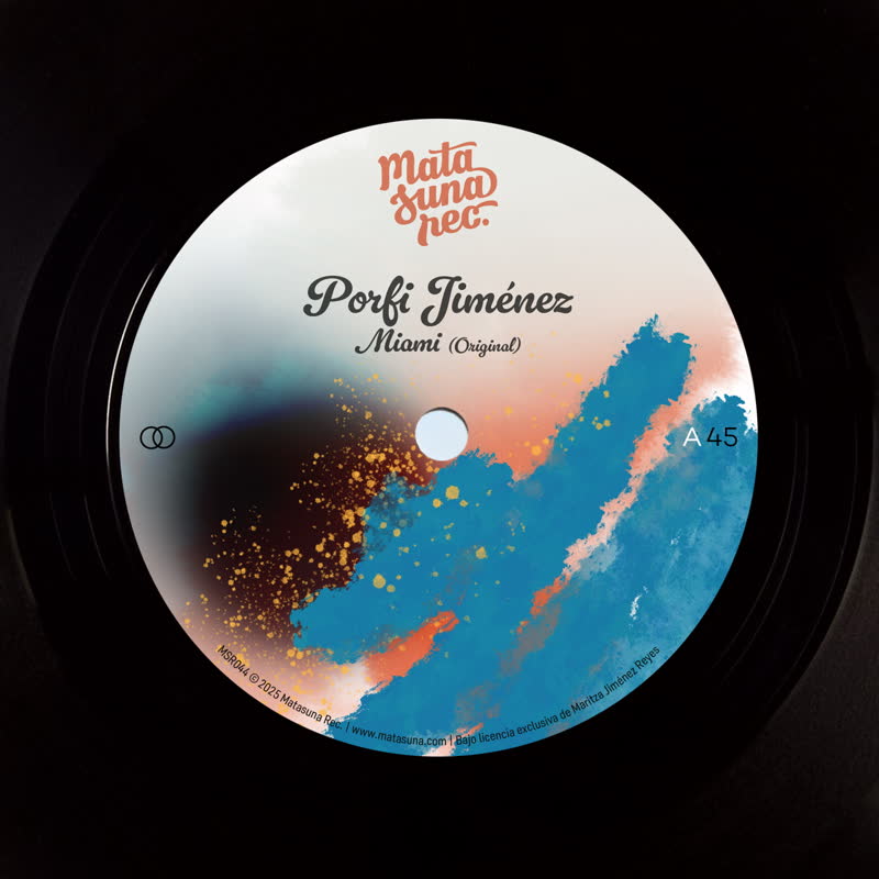 Porfi Jimenez - Miami : 7inch
