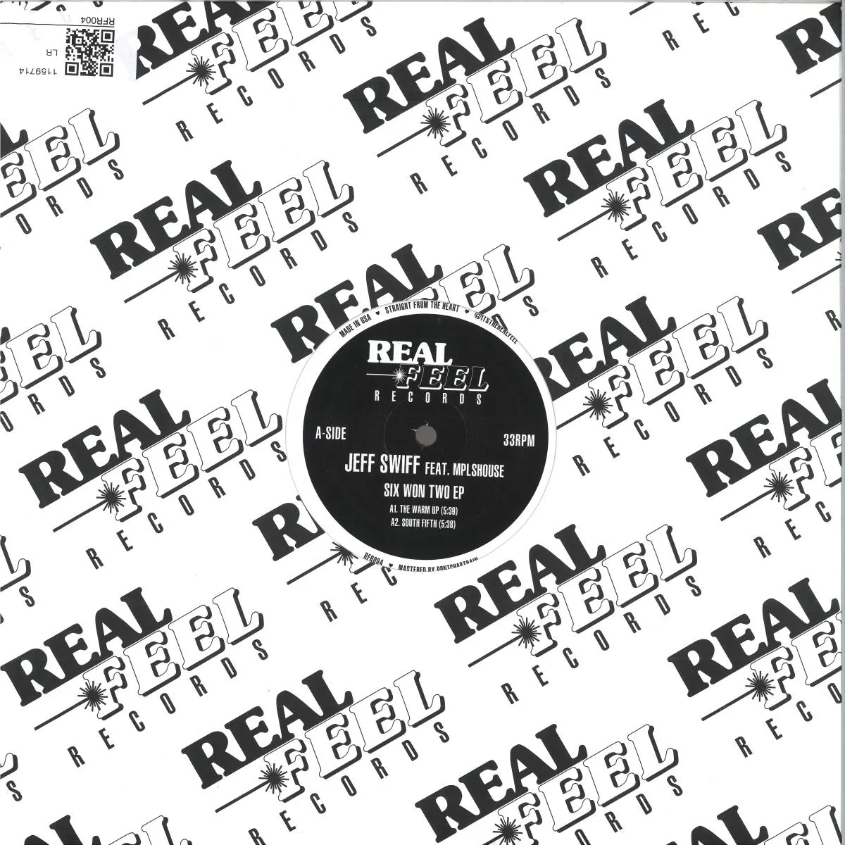 Jeff Swiff Featuring Mplshouse - Six Won Two EP : 12inch