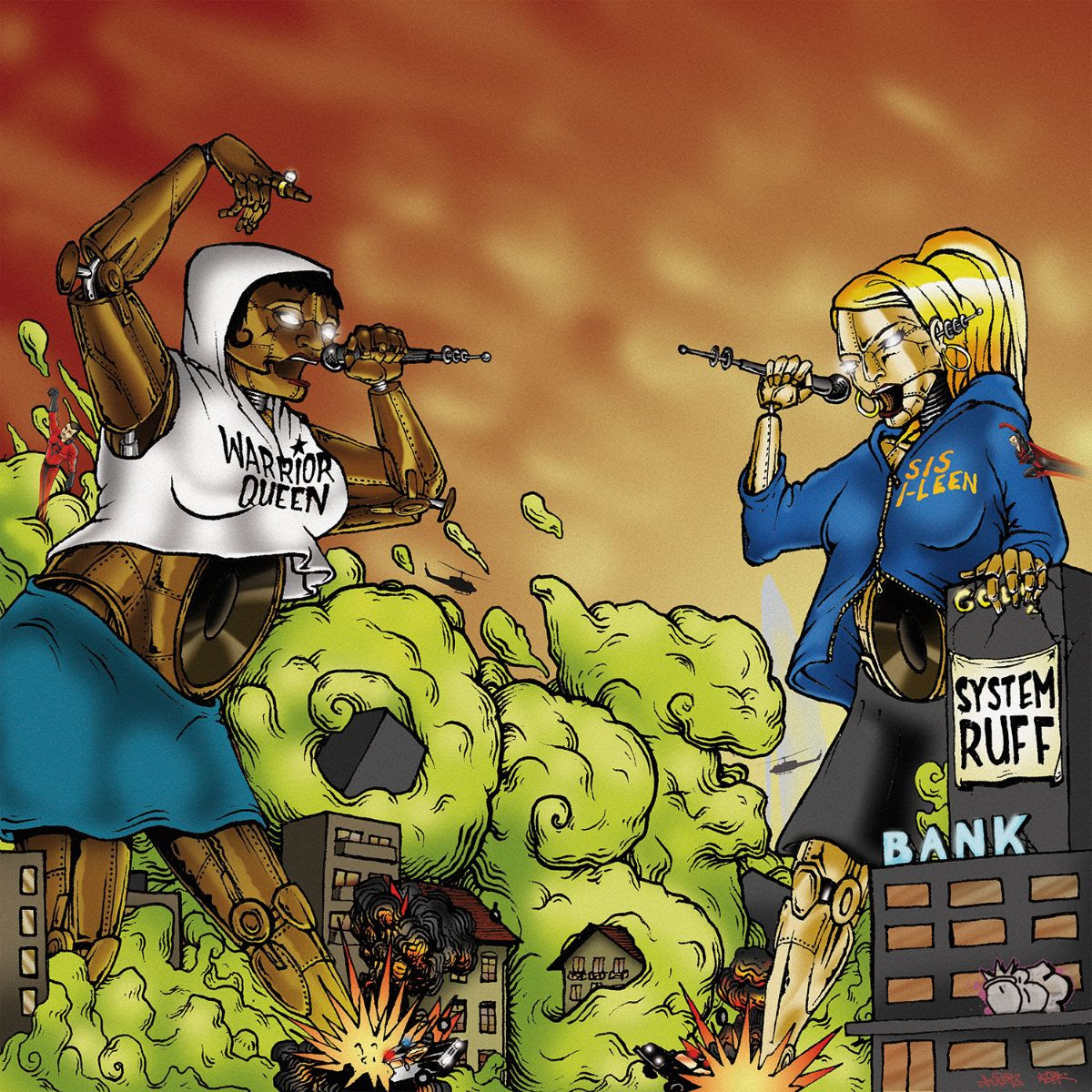 O.B.F X Warrior Queen - System Ruff [2025 Reissue] : 12inch