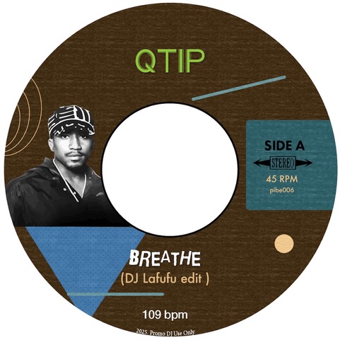DJ Lafufu - Breathe (Lafufu edit) / Playaz (Lafufu edit) : 7inch