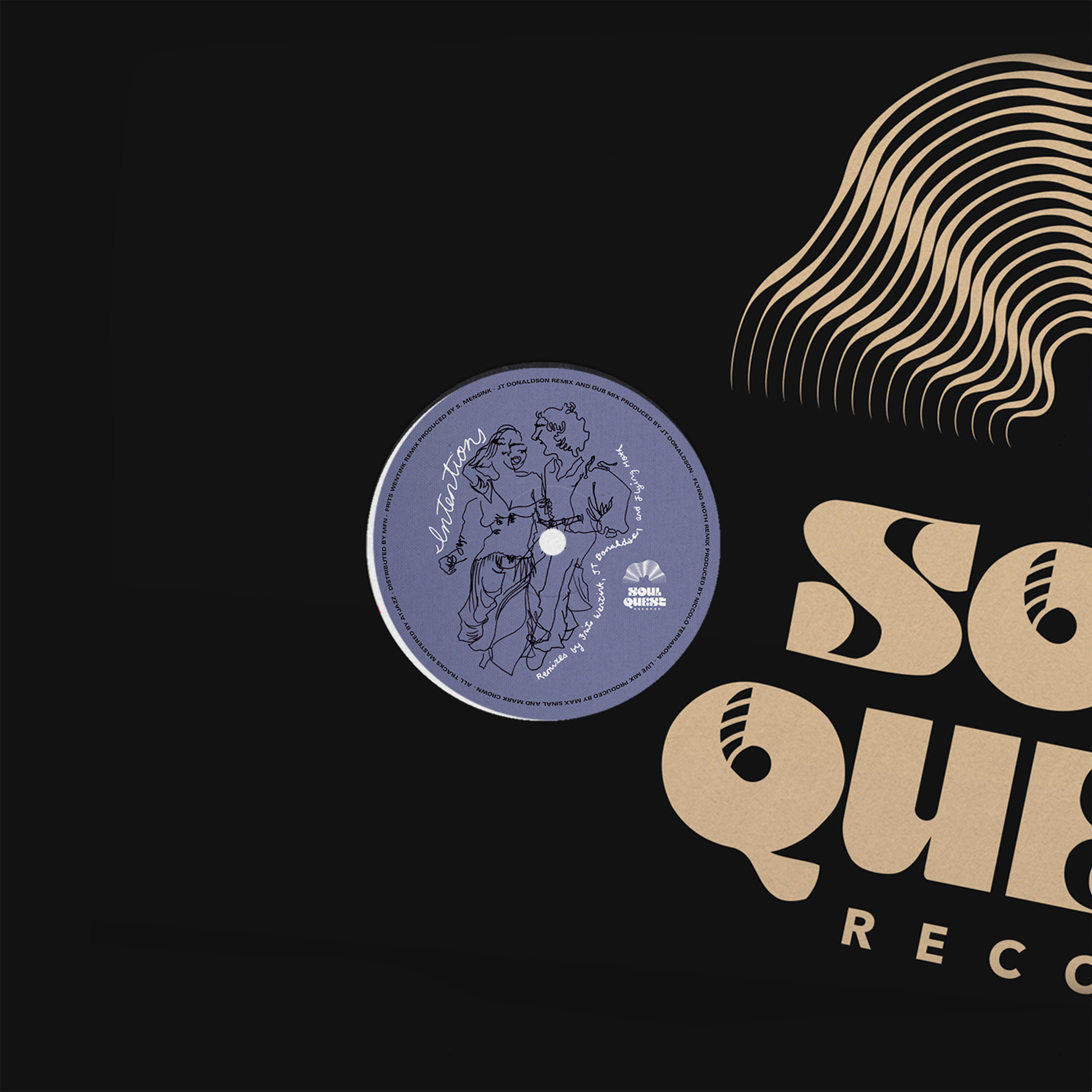 Max Sinal, Kingcrowney, Ft Liv East - Intentions (Rmx Frits Wentink,JT Donaldson, Flying Moth : 12inch