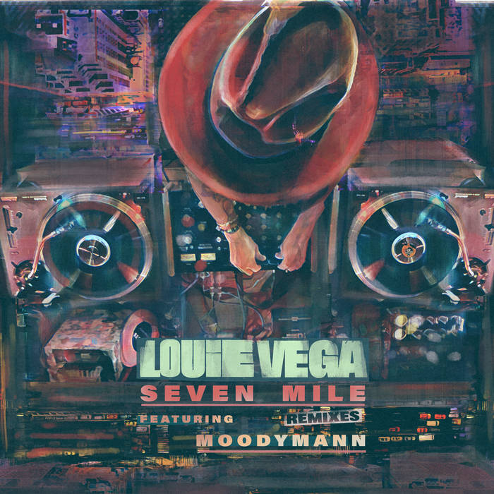 Louie Vega Featuring Moodymann - Seven Mile (Remixes) : 2x12inch
