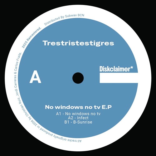 Trestristestigres - No Windows No TV E.P : 12inch