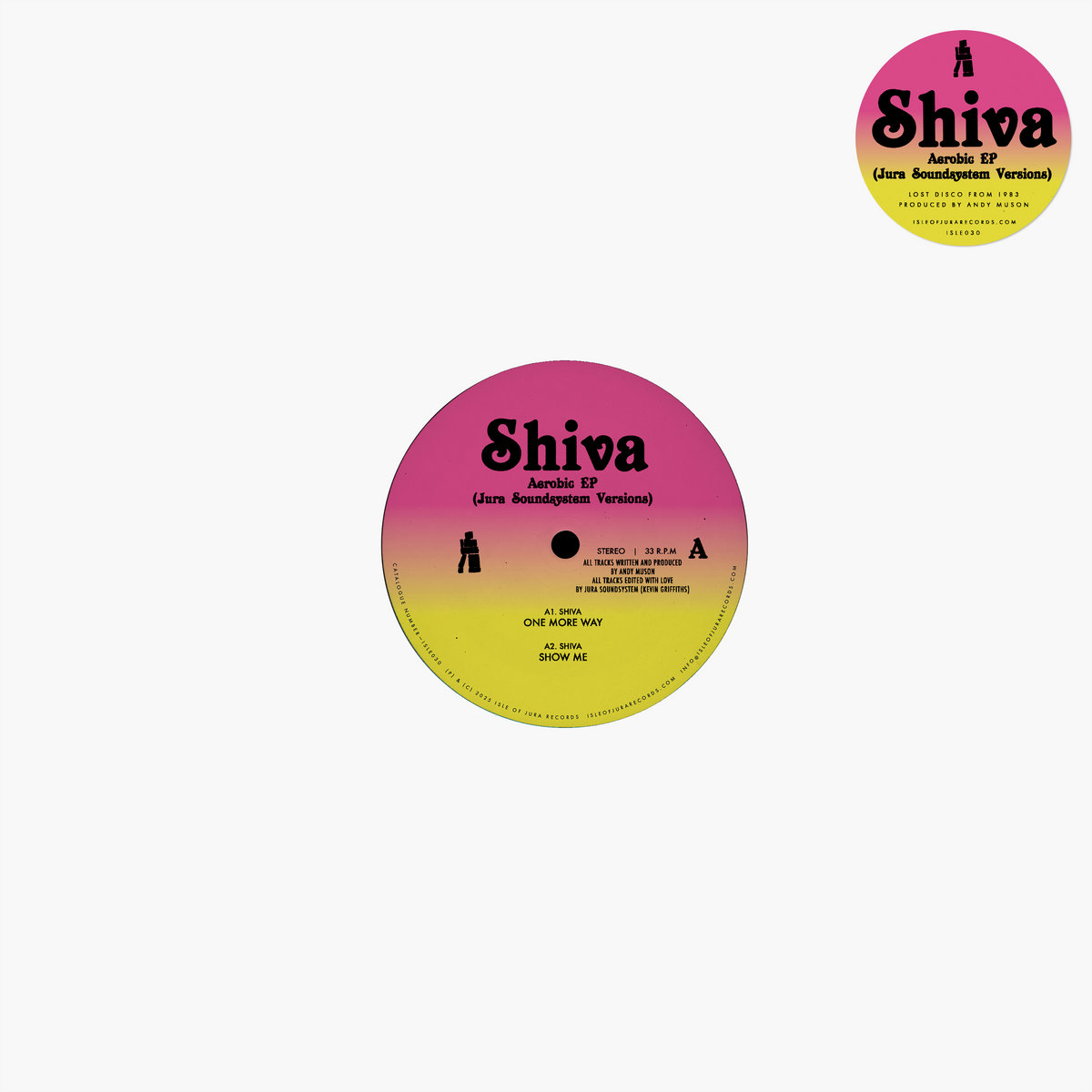SHIVA - AEROBIC EP (JURA SOUNDSYSTEM VERSIONS) : 12inch
