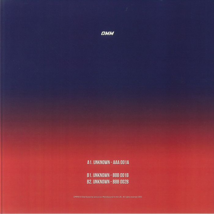 Unknown - OMM 010 : 12inch