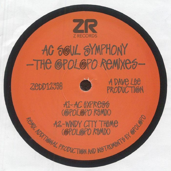 Ac Soul Symphony - The Opolopo Remixes : 12inch