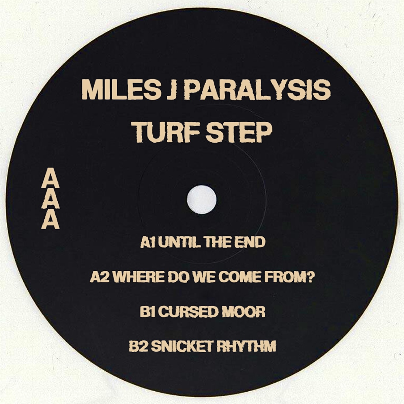 Miles J Paralysis - Turf Step EP' : 12inch