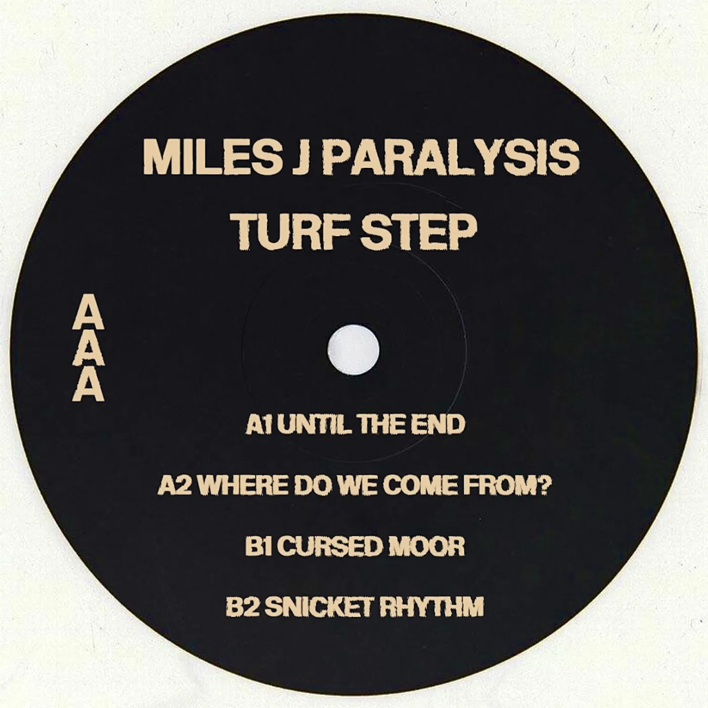 Miles J Paralysis - Turf Step EP' : 12inch