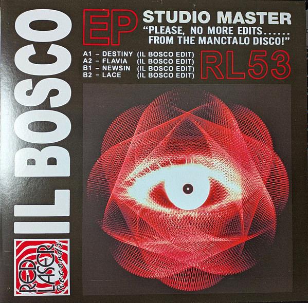 Il Bosco - Please, No More Edits From The Manctalo Disco! : 12inch