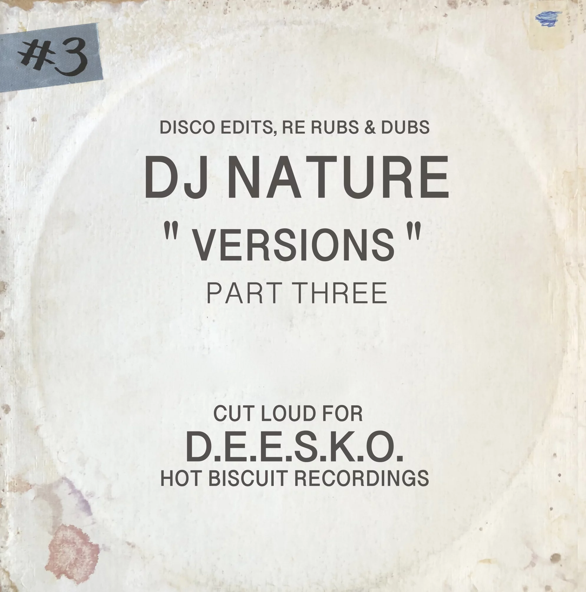 DJ Nature - "Versions" Part Three : 2LP