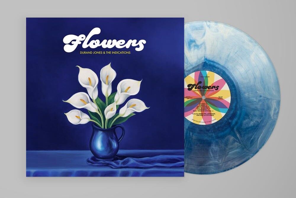 Durand Jones & The Indications - Flowers  (Blue Iceberg Splash Vinyl LP) : LP  (Blue Iceberg Splash Vinyl LP)