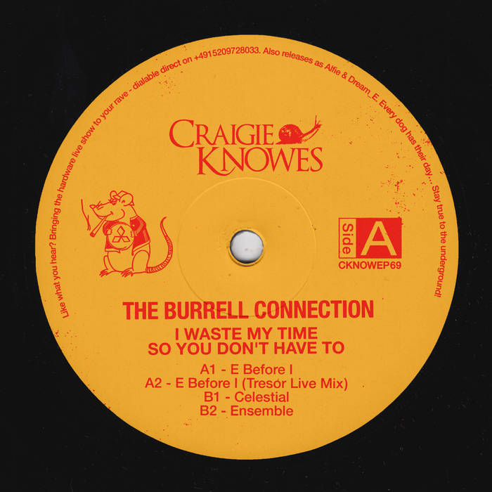 The Burrell Connection - I Waste My Time So You Don't Have To : 12inch