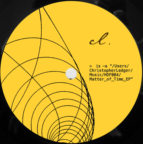 Christopher Ledger - Matter Of Time : 12inch