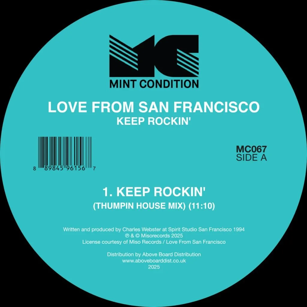 LOVE FROM SAN FRANCISCO - Keep Rockin' (Incl. Unreleased Mixes) : 12inch