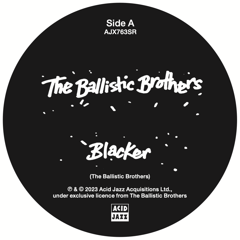 Ballistic Brothers - Blacker : 7inch