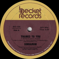 Sinnamon - Thanks To You