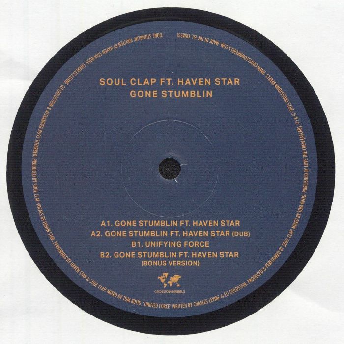 Soul Clap Ft. Haven Star - Gone Stumblin : 12inch