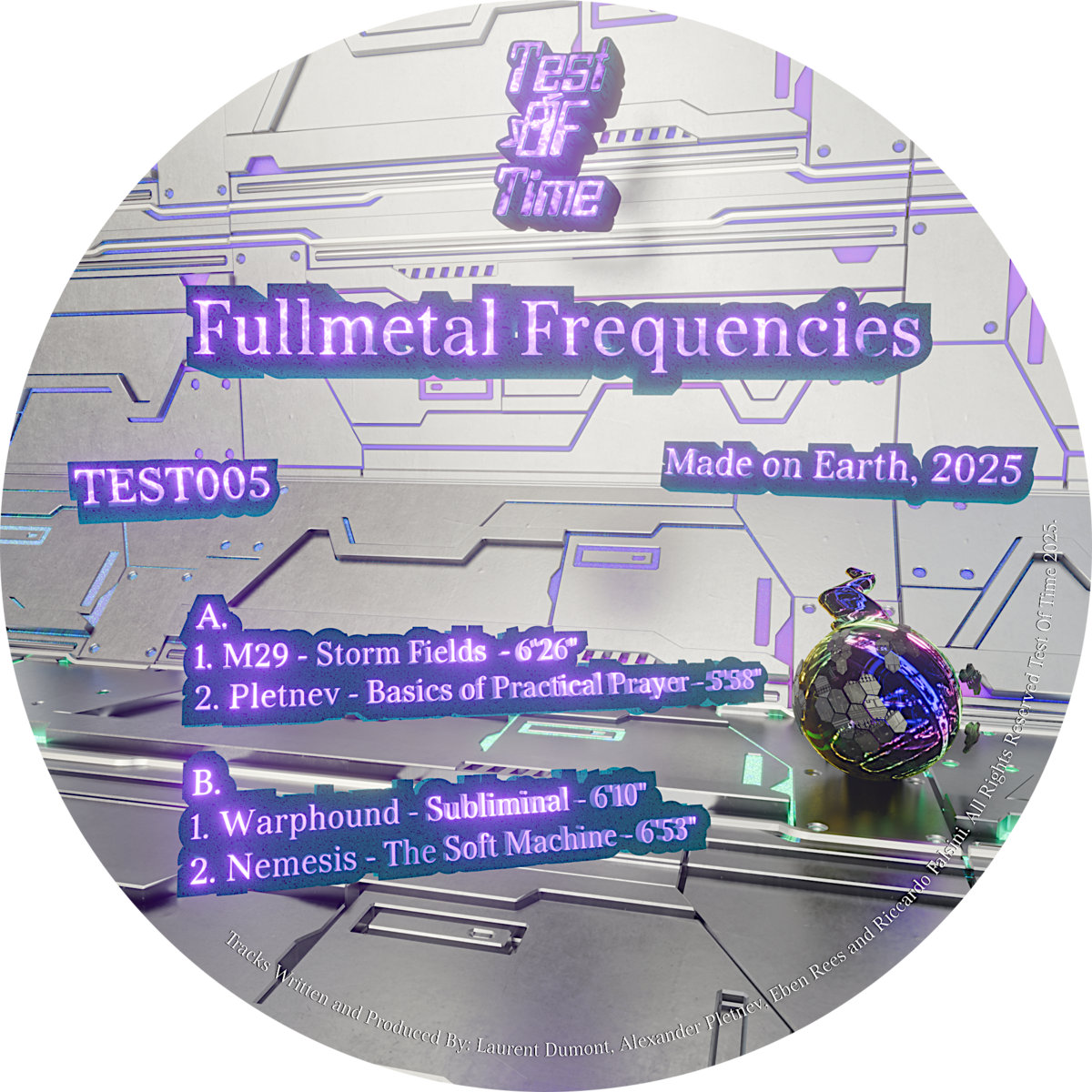 Various Artists - Fullmetal Frequencies : 12inch