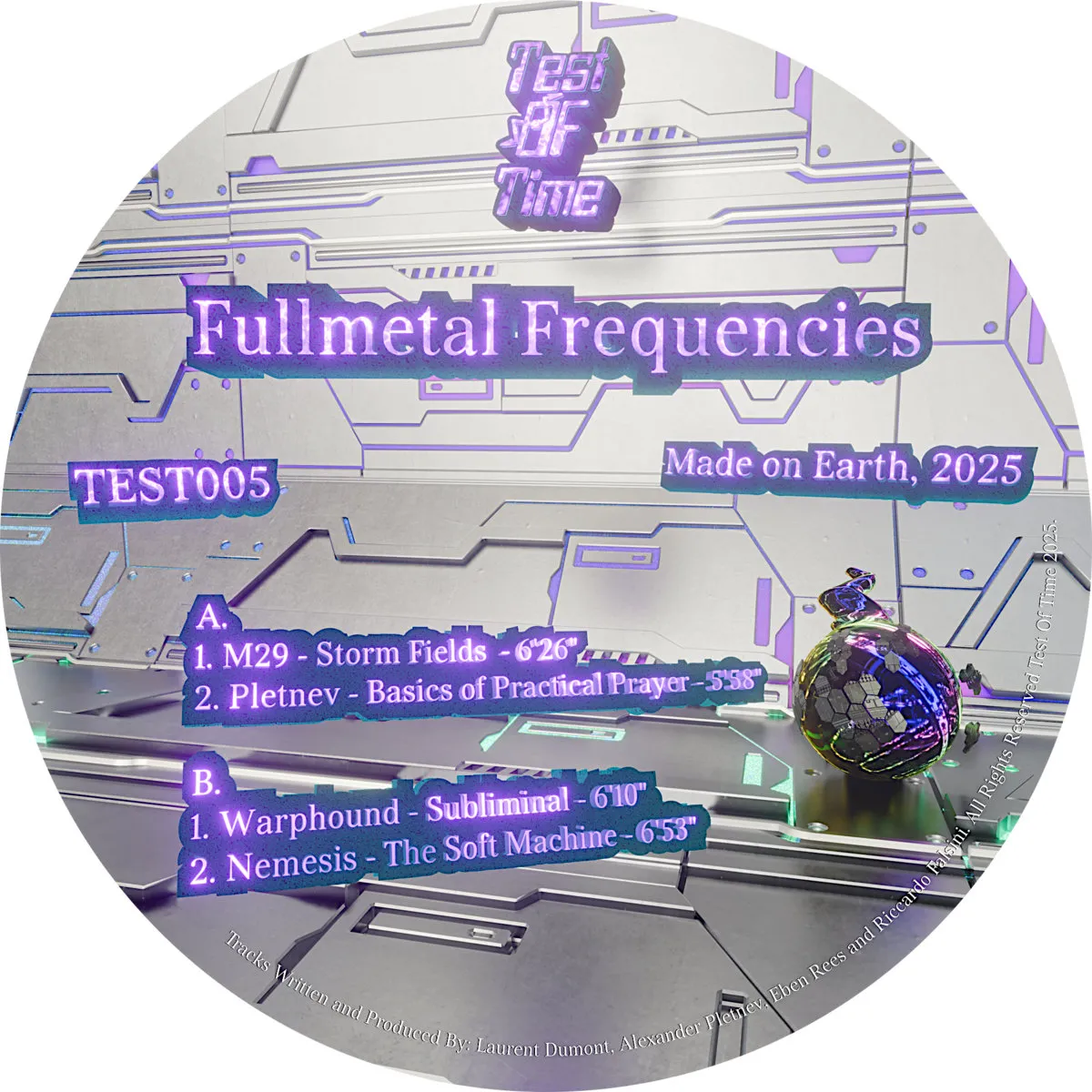 Various Artists - Fullmetal Frequencies : 12inch