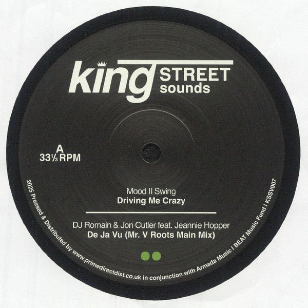 Mood II Swing / DJ Romain & Jon Cutler / Studio Apartment / Loop Trick - King Street Sounds Sampler Vol. 5 : 12inch