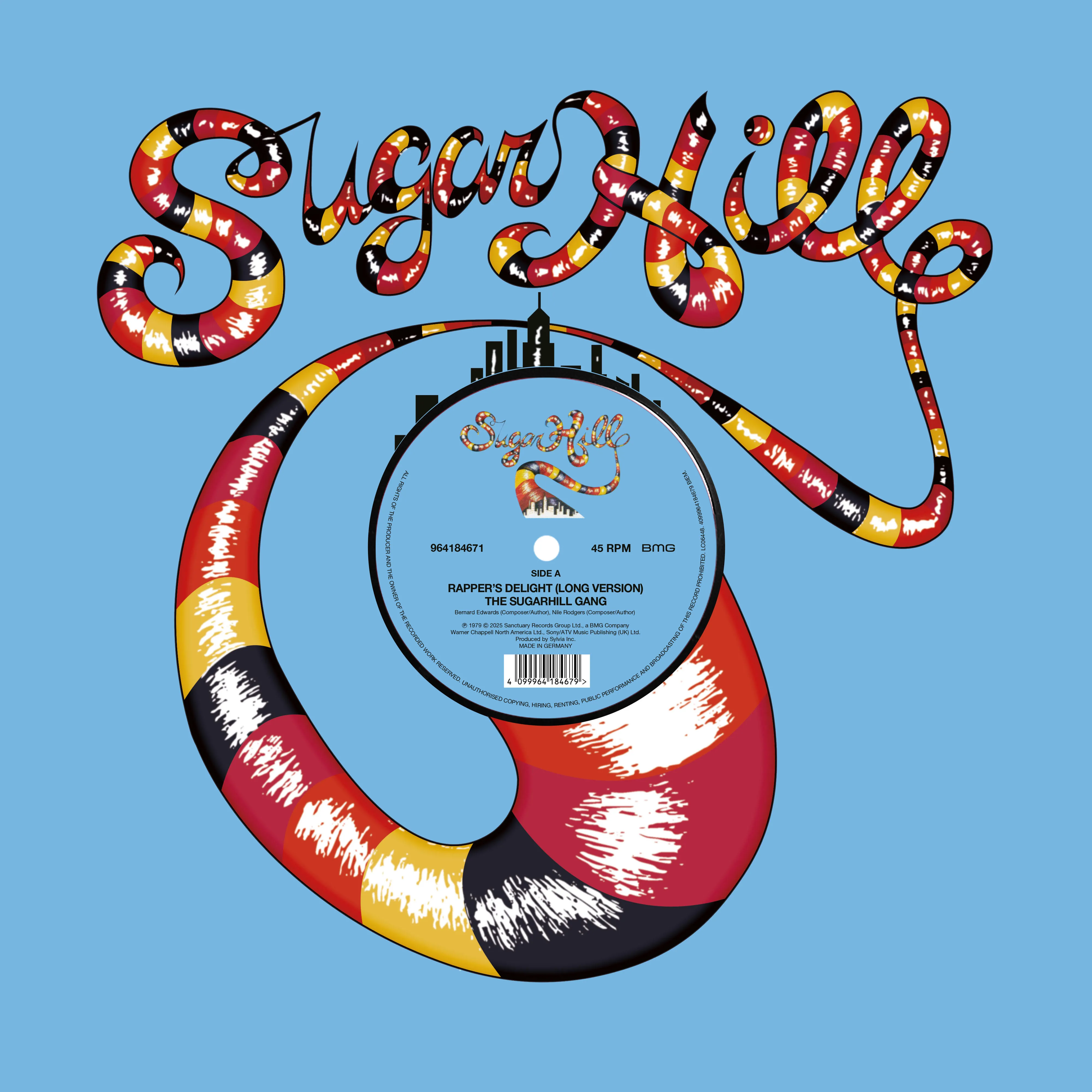 The Sugarhill Gang - Rapper's Delight (Greg Wilson & Ché Wilson Remix) : 12inch