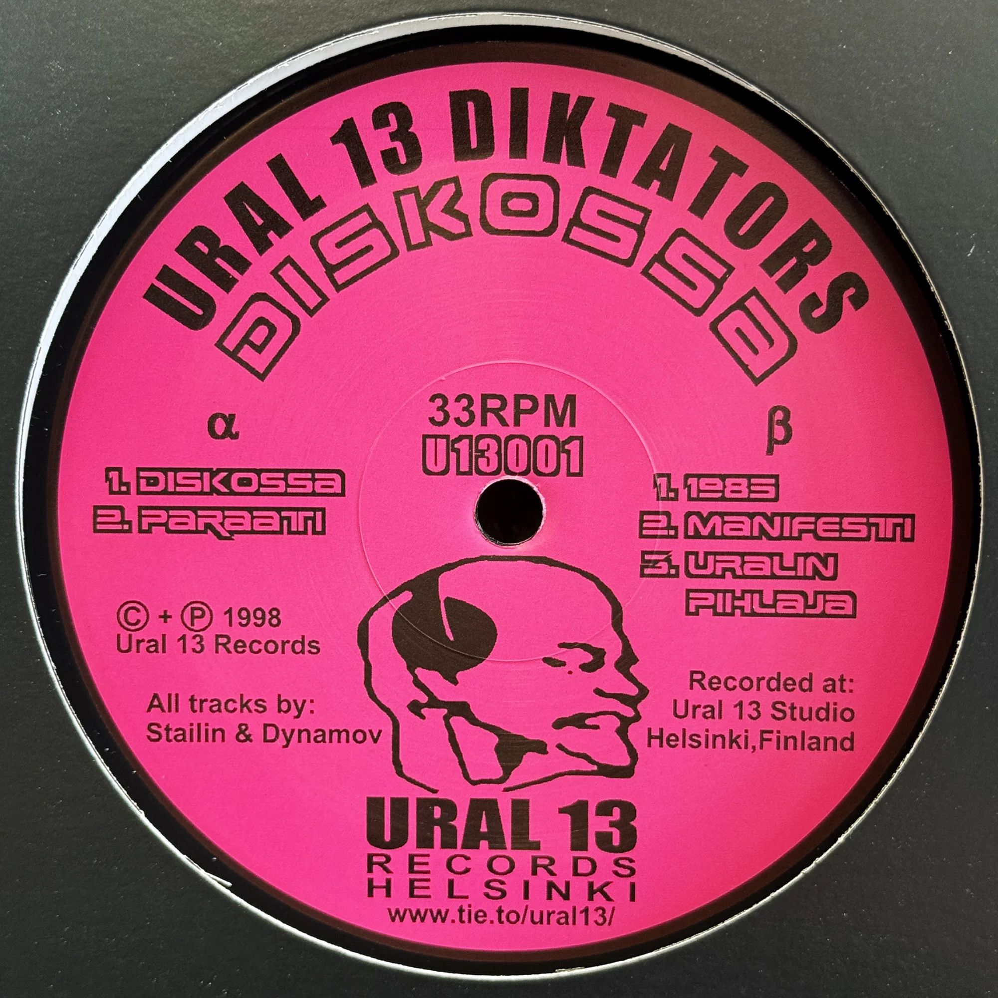 Ural 13 Diktators - Diskossa (2025 repress) : 12inch