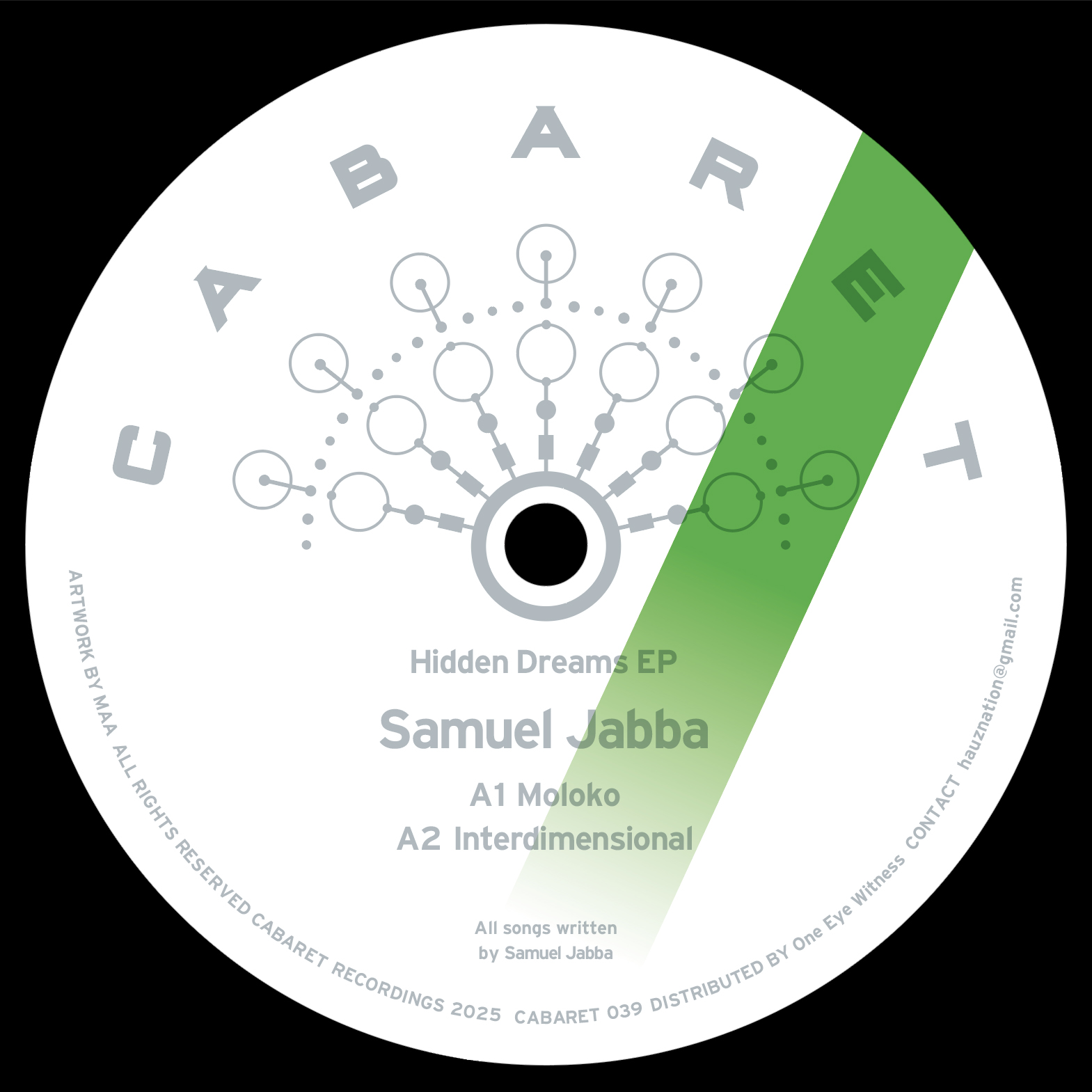 Samuel Jabba - Hidden Dreams : 12inch
