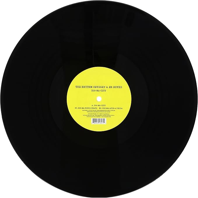 The Rhythm Odyssey & Dr Dunks - Zoo-Ma-City : 12inch