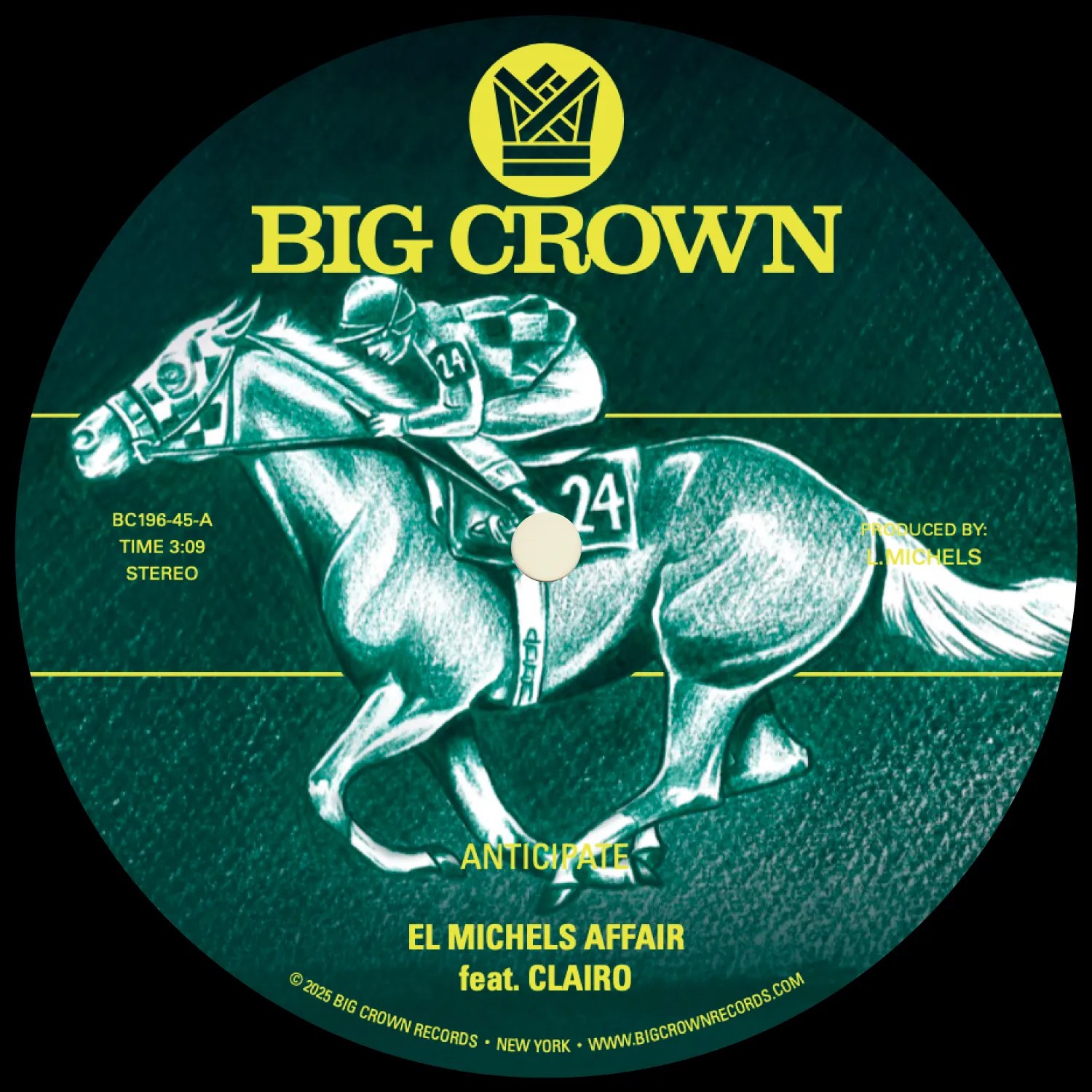 El Michels Affair - Anticipate b/w Indifference : 7inch