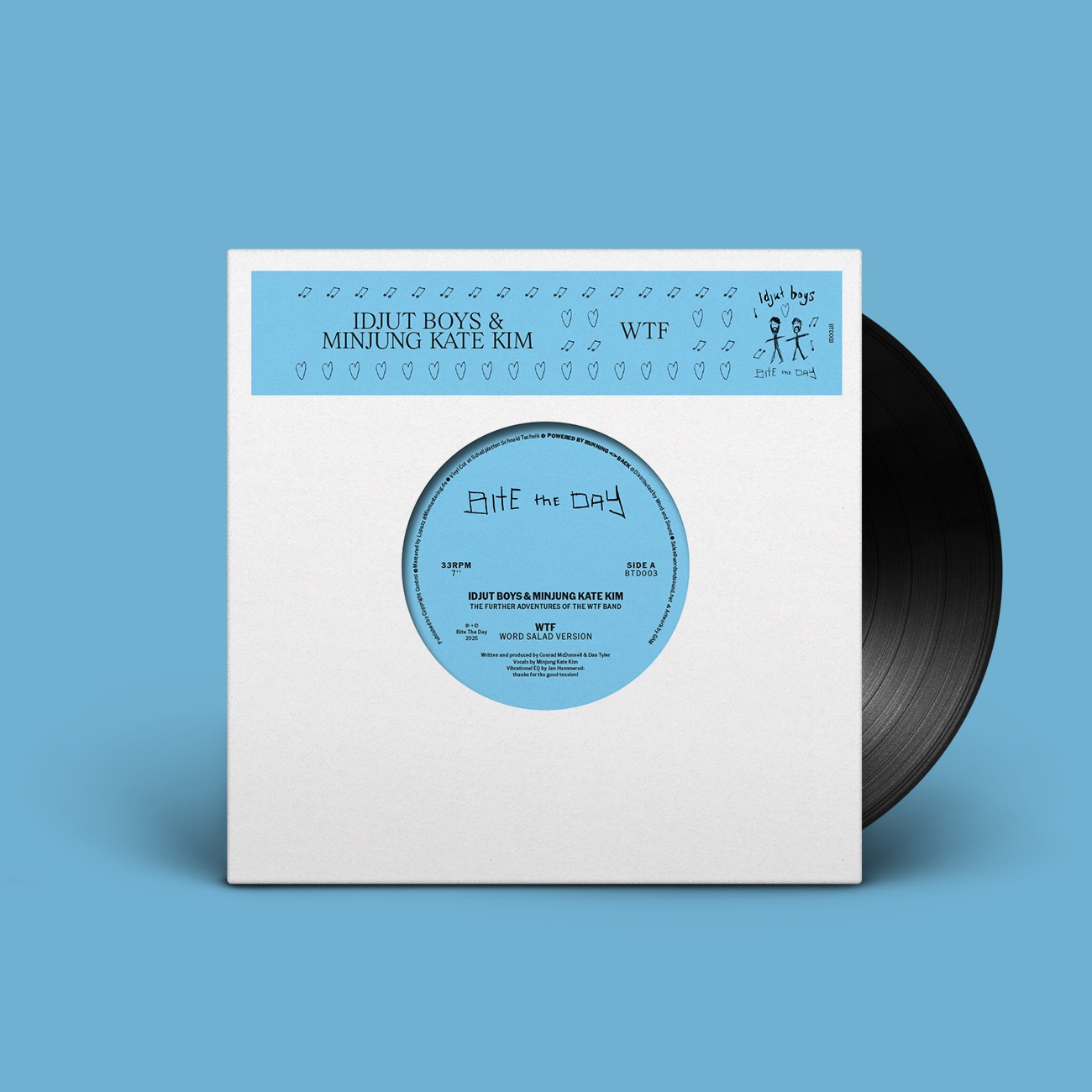 Idjut Boys & Minjung Kate Kim - WTF – Further Adventures Of The WTF Band : 7inch