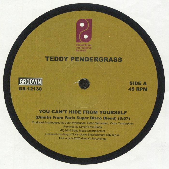 Teddy Pendergrass - You Can't Hide From Yourself / The More I Get, The More I Want : 12inch