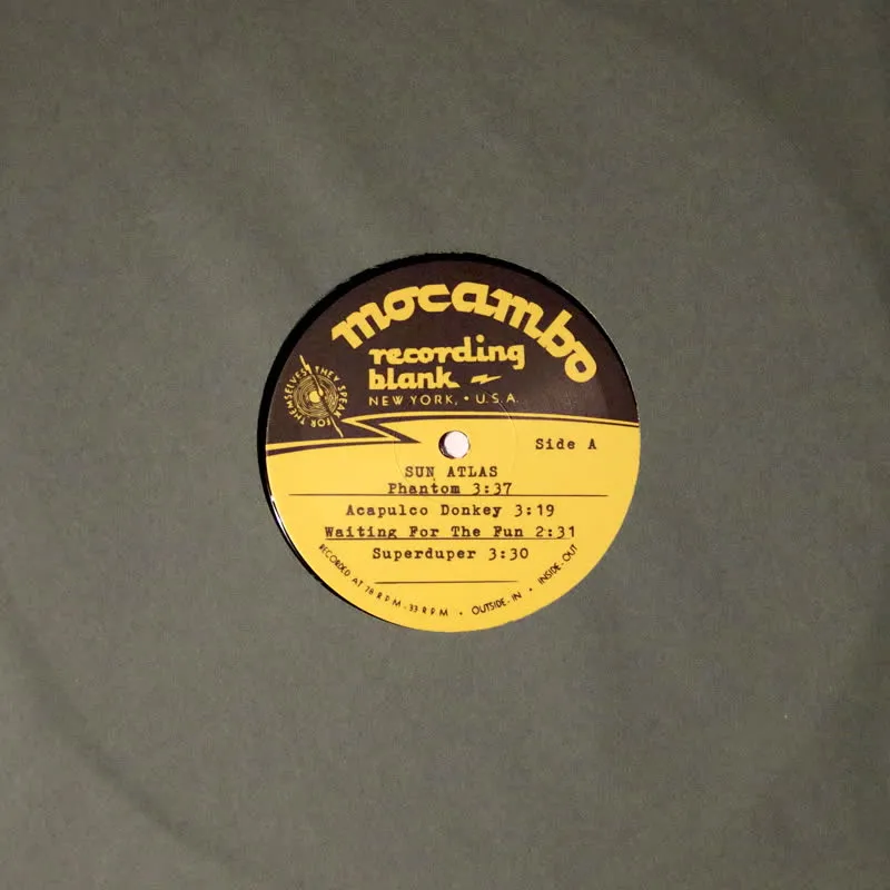 Sun Atlas - Sun Atlas (EP) : 10inch