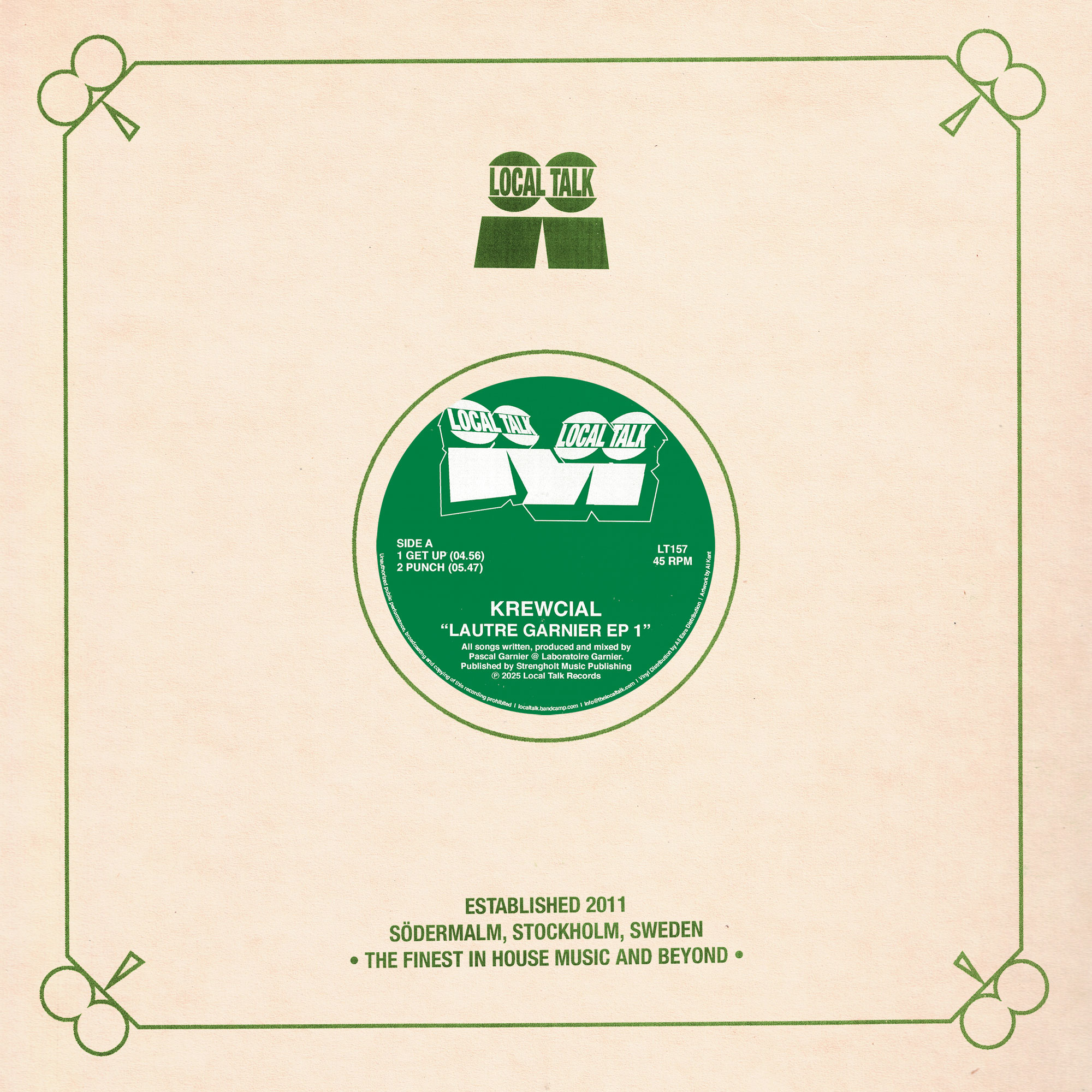 Krewcial - Lautre Garnier Ep 1 : 12inch
