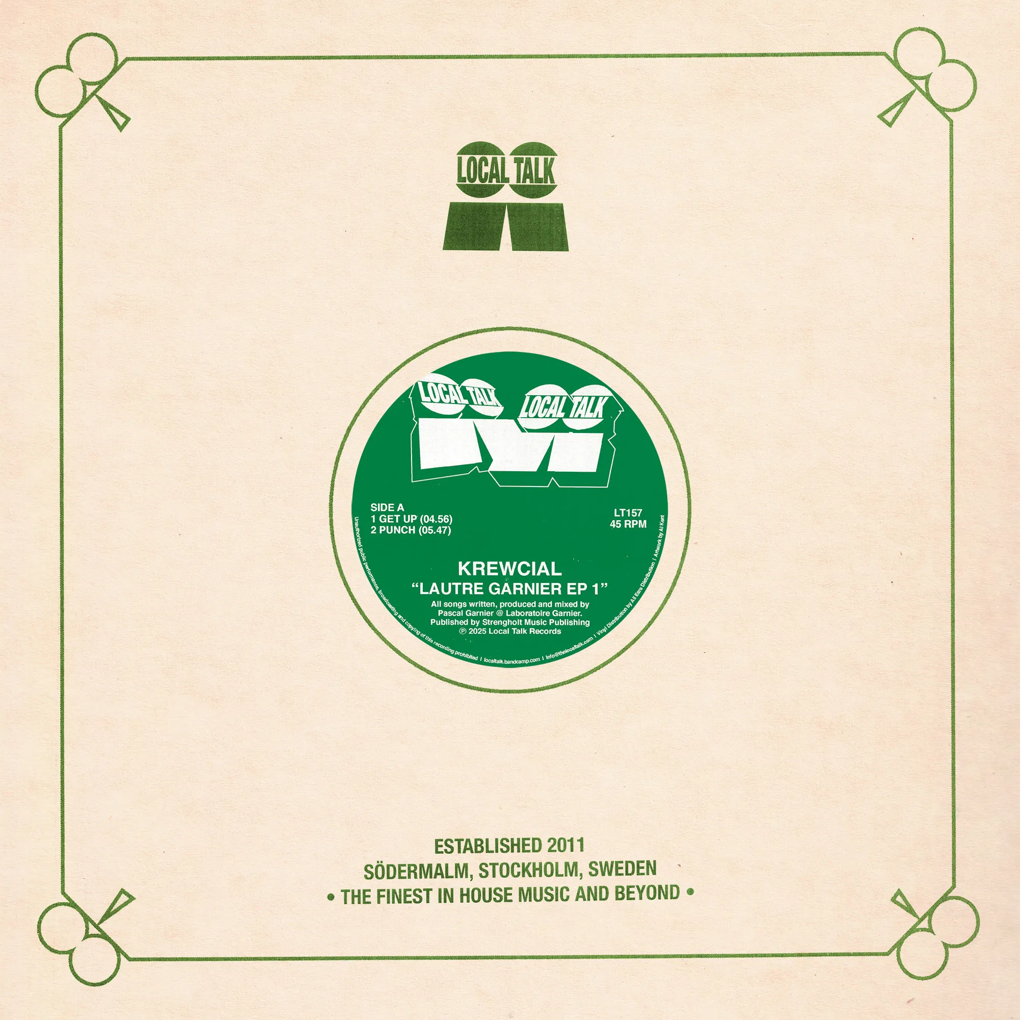 Krewcial - Lautre Garnier Ep 1 : 12inch