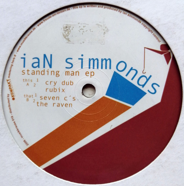 Ian Simmonds - Standing Man EP : 12inch