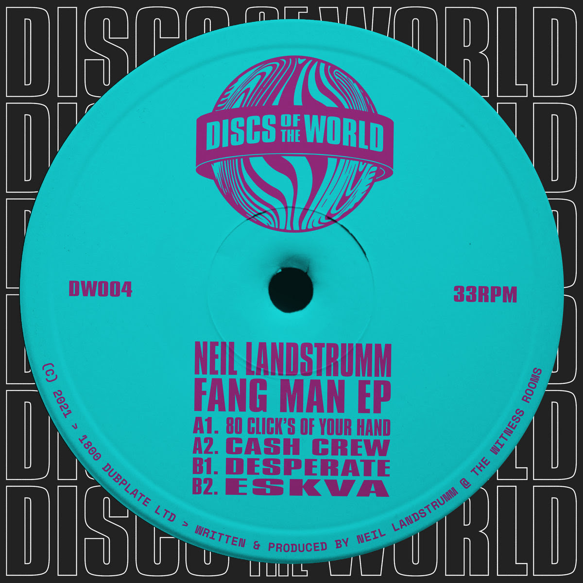 Neil Landstrumm - Fang Man EP : 12inch