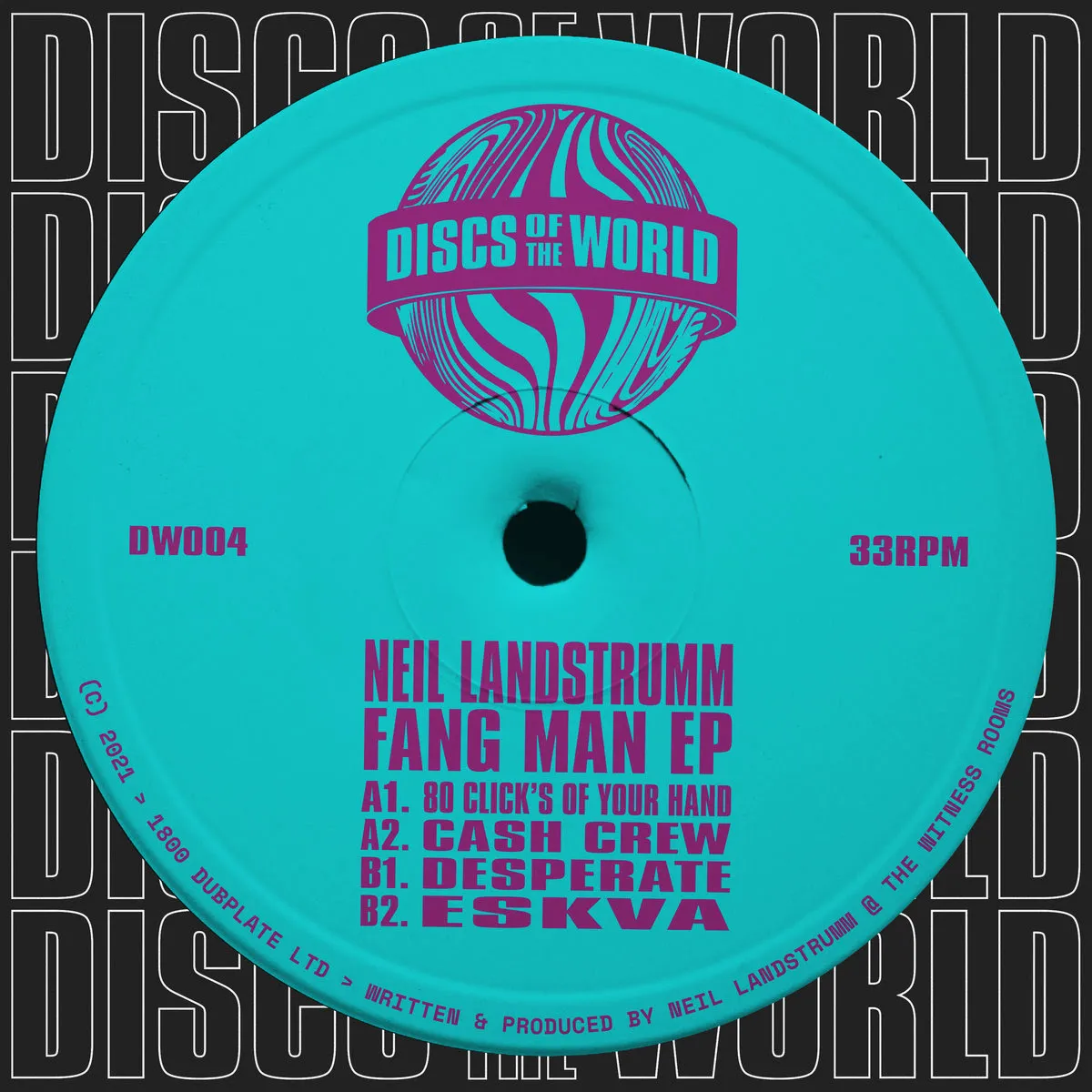 Neil Landstrumm - Fang Man EP : 12inch