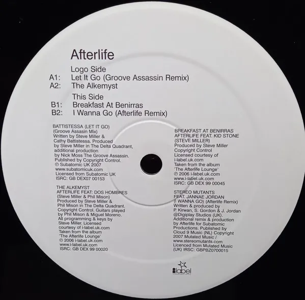 AFTERLIFE - Let It Go : 12inch
