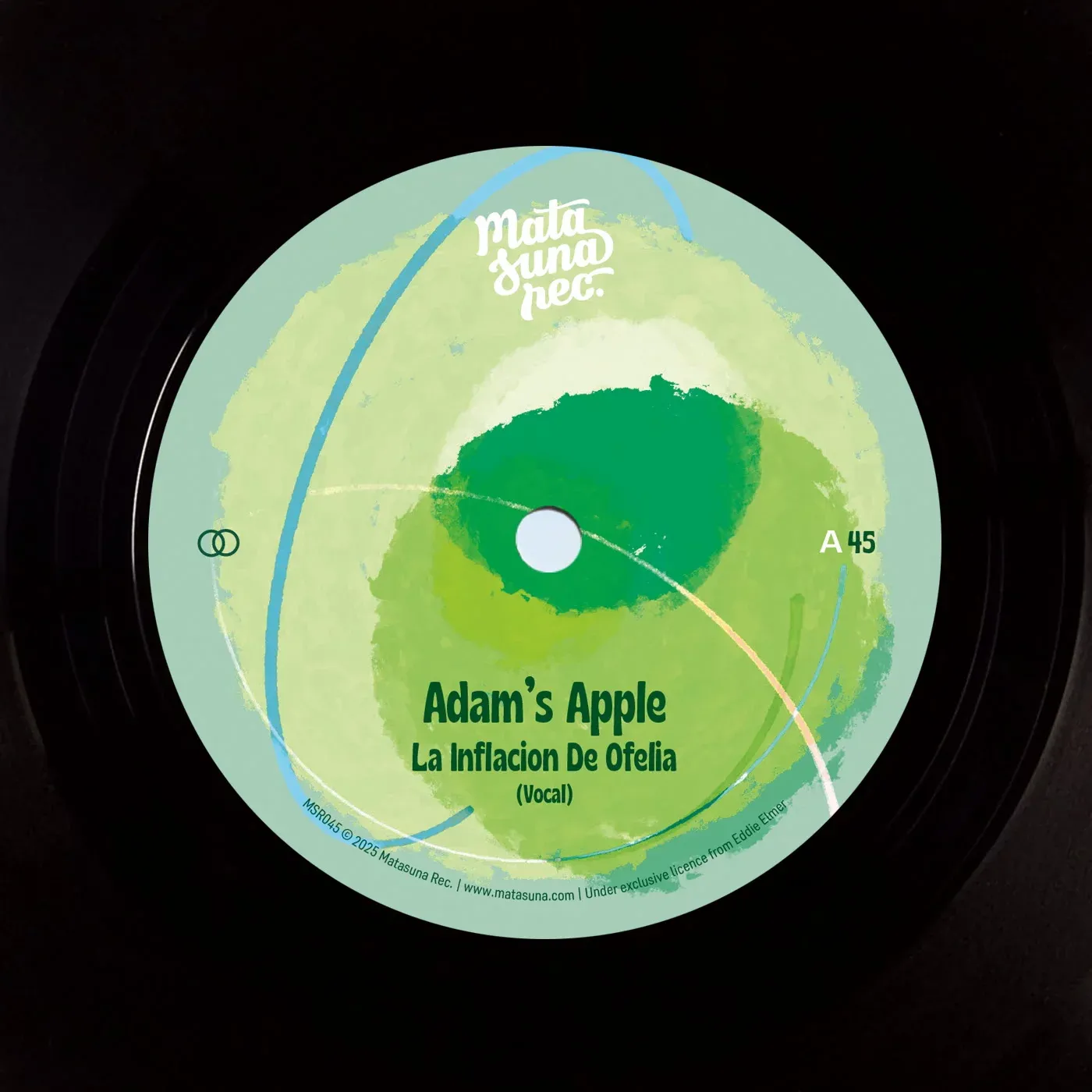 Adam's Apple - La Inflacion De Ofelia : 7inch
