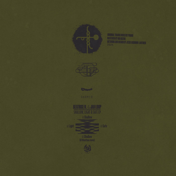 Beatrice M. & Jan Loup - Shallow, Light & Safe EP : 12inch