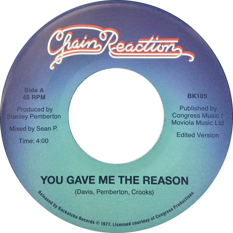 Chain Reaction - You Gave Me The Reason / Let's Be Lovers (Vinyl
