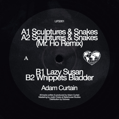 Adam Curtain - Sculptures & Snakes EP (Incl. Mr. Ho Remix