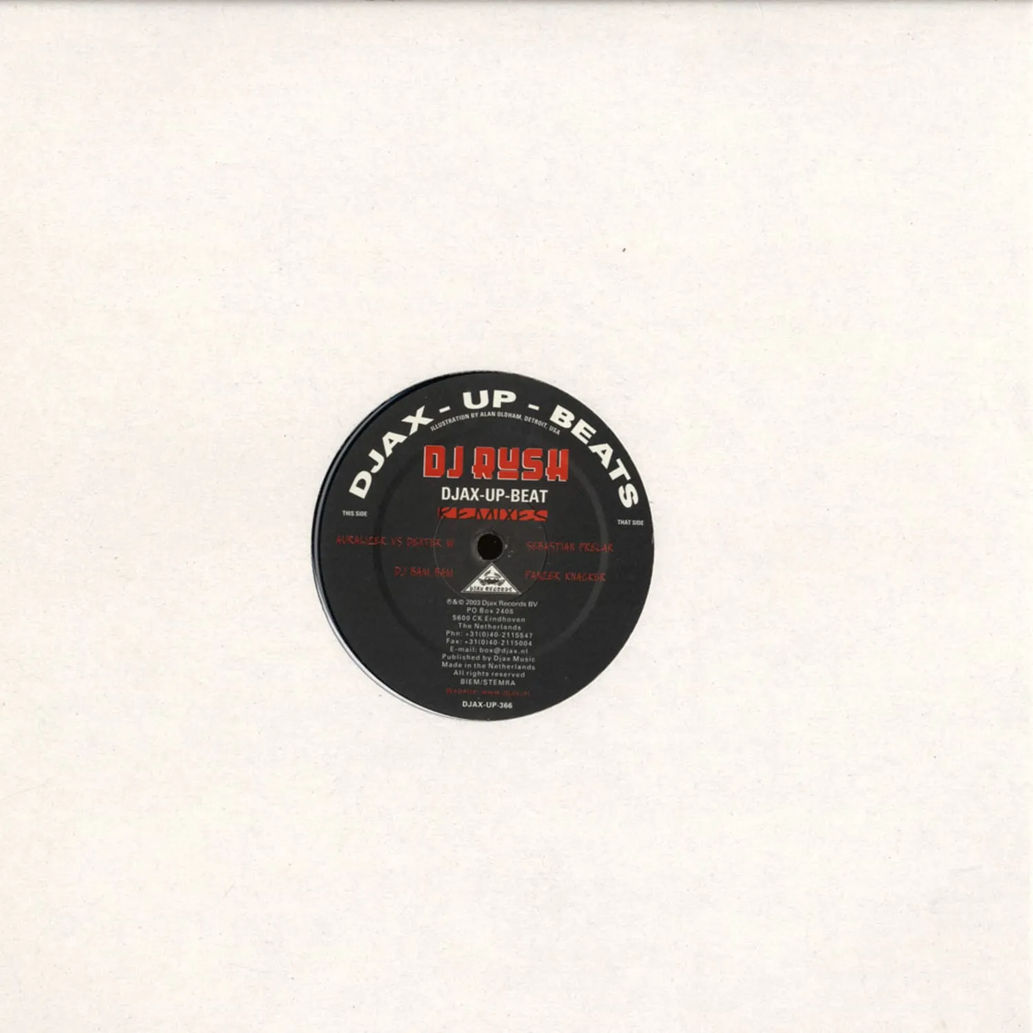 DJ Rush - Djax-Up-Beat (Remixes) : 12inch