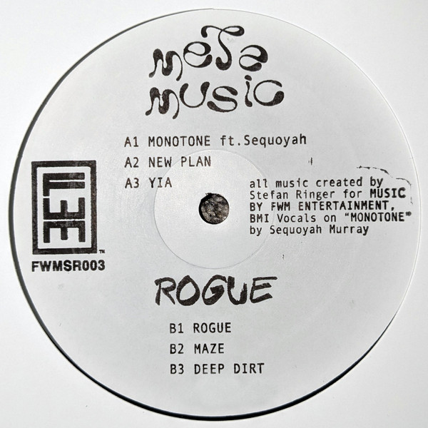 Stefan Ringer - Meta Music x Rogue : 12inch