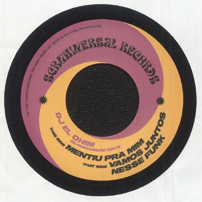 DJ El Ohim - Re-Percussao Edits : 7inch