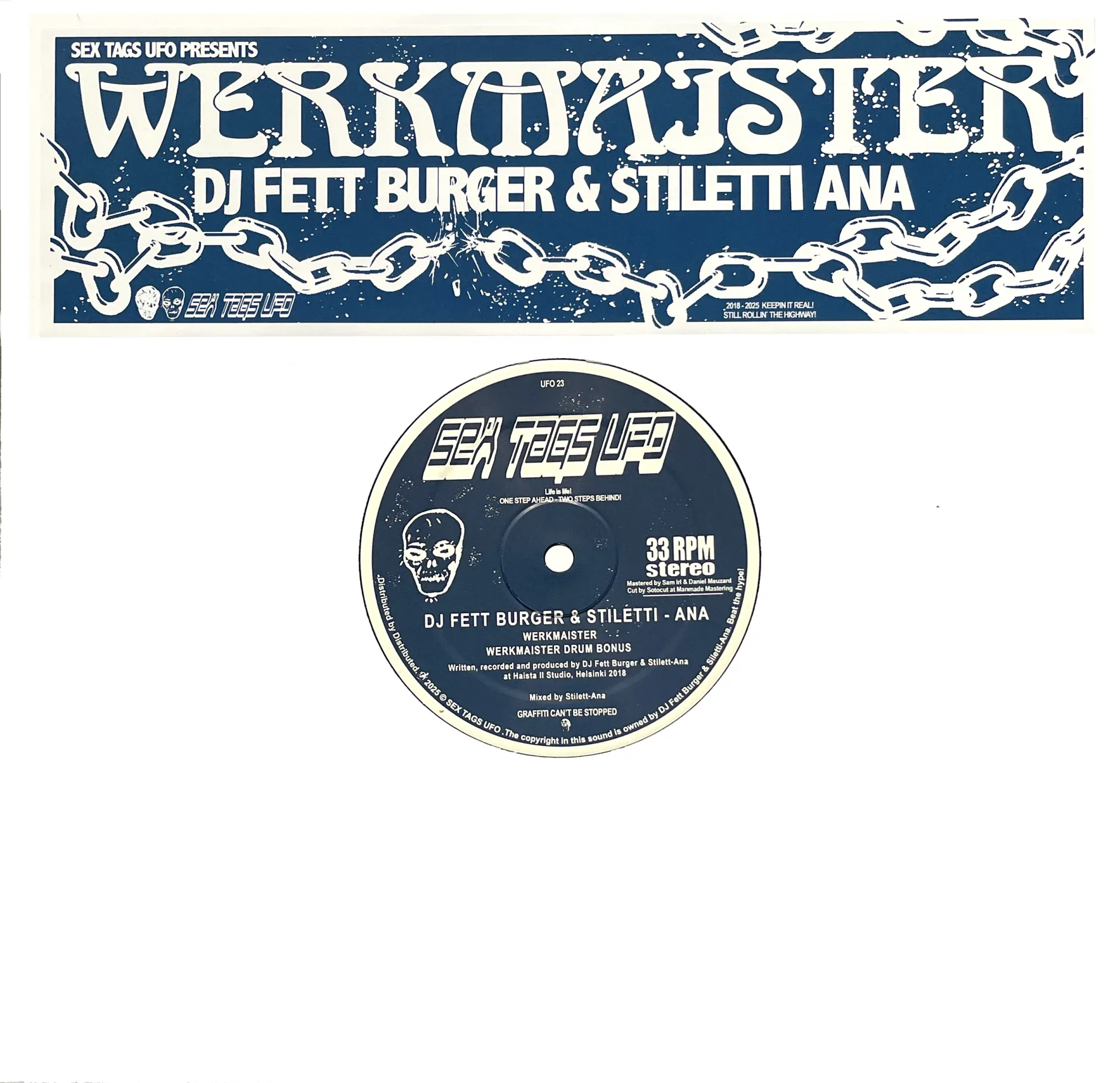 DJ Fett Burger & Stiletti-Ana - Werkmaister : 12inch