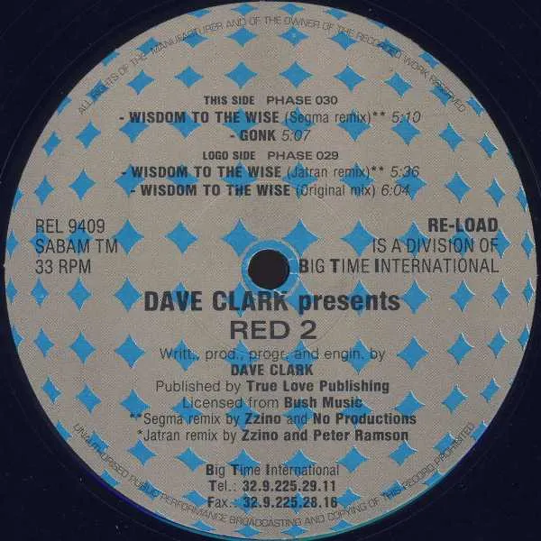 Dave Clarke - Red 2 (Remixes) : 12inch